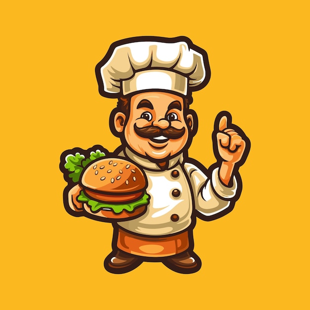 burger vector icon illustration