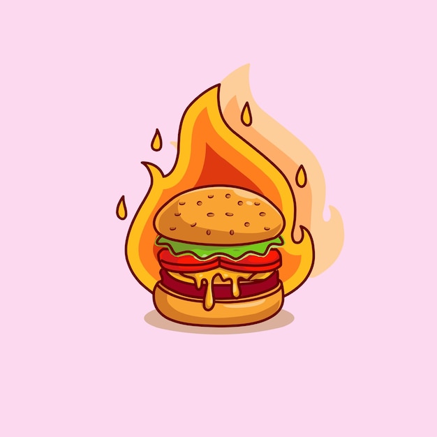 Vector burger vector