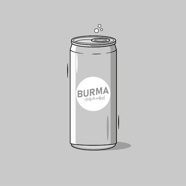 ベクトル ビルマソフトドリンク