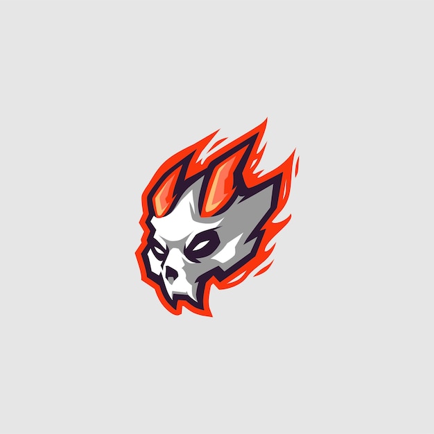 Burning Skull