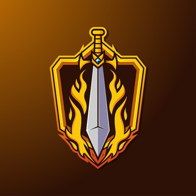 Логотип Burning Sword for Esport