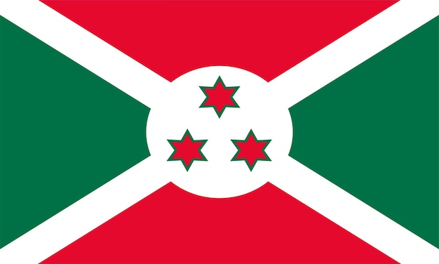 Burundese vlag ontwerp