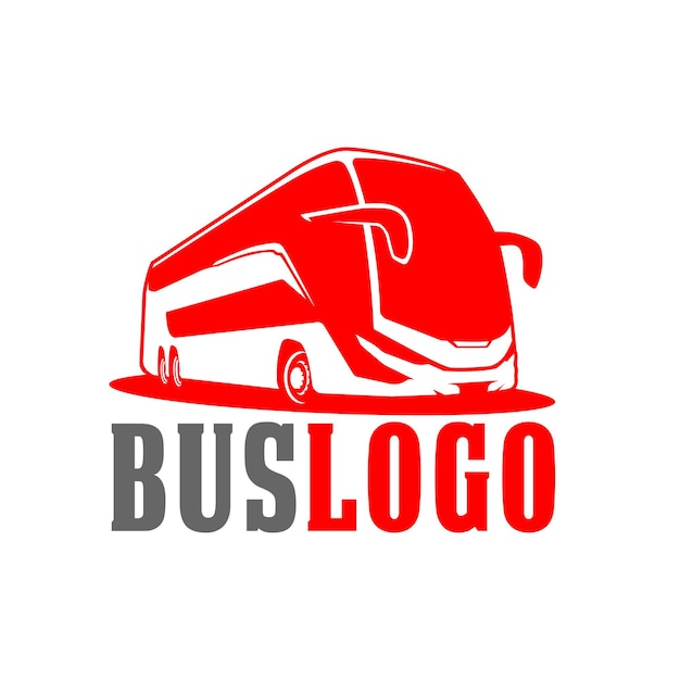 Vettore logo dell'autobus