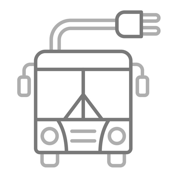 Vector a bus with a drawing of a bus that saysgermon it