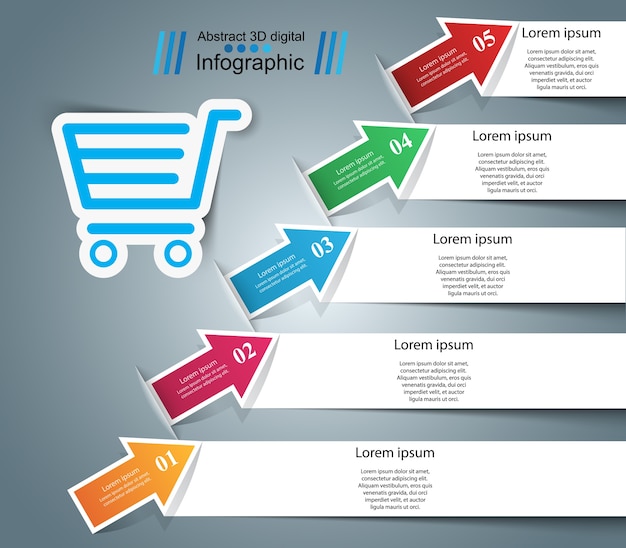 Busines infographic.