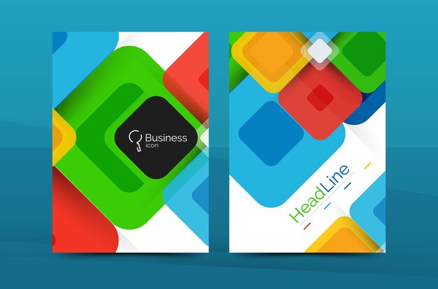 Business a4 annual report design