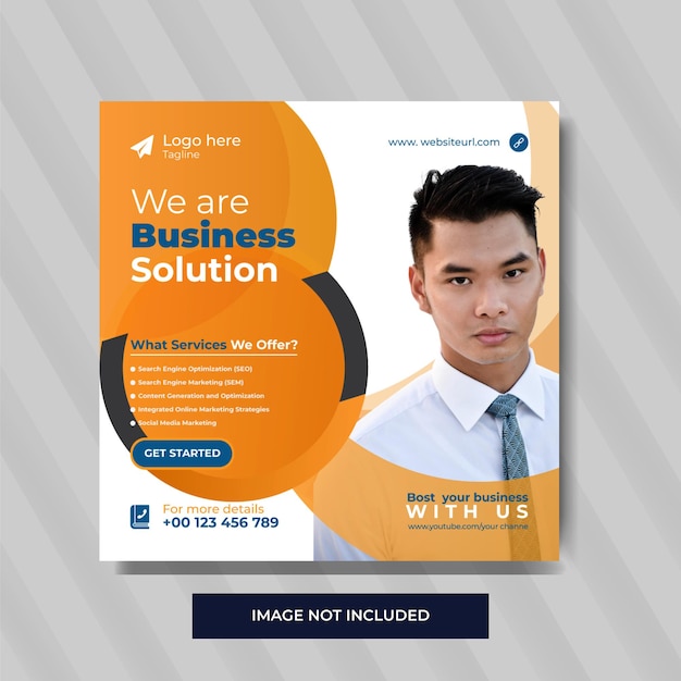 Business Agency Banner Design For Advetisement in Social Media