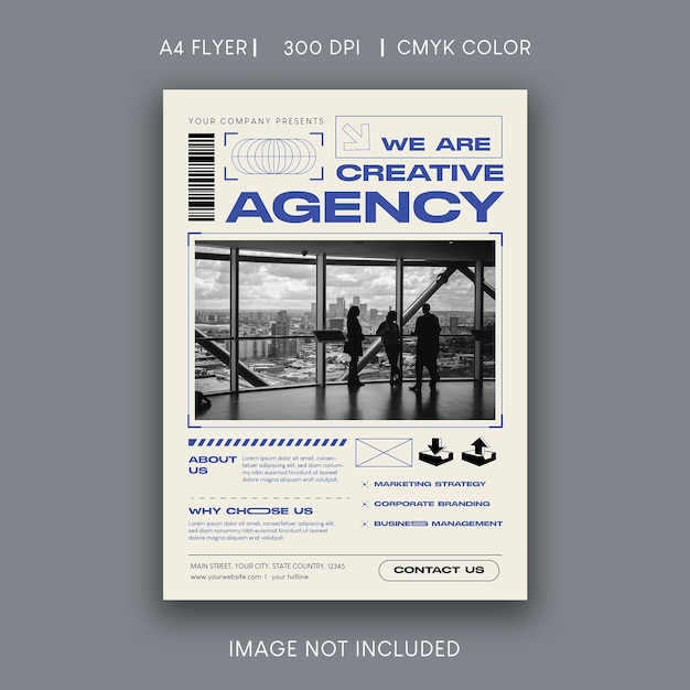 business agency flyer