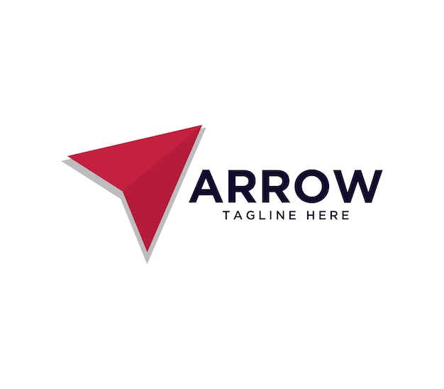 Шаблон дизайна логотипа Business Arrow