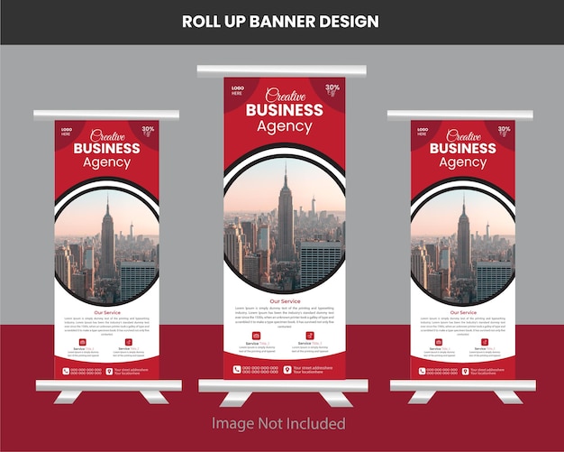 Vector business banner template design