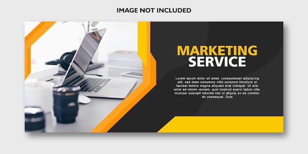 Vector business banner template design