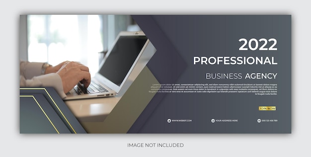 Vector business banner template design