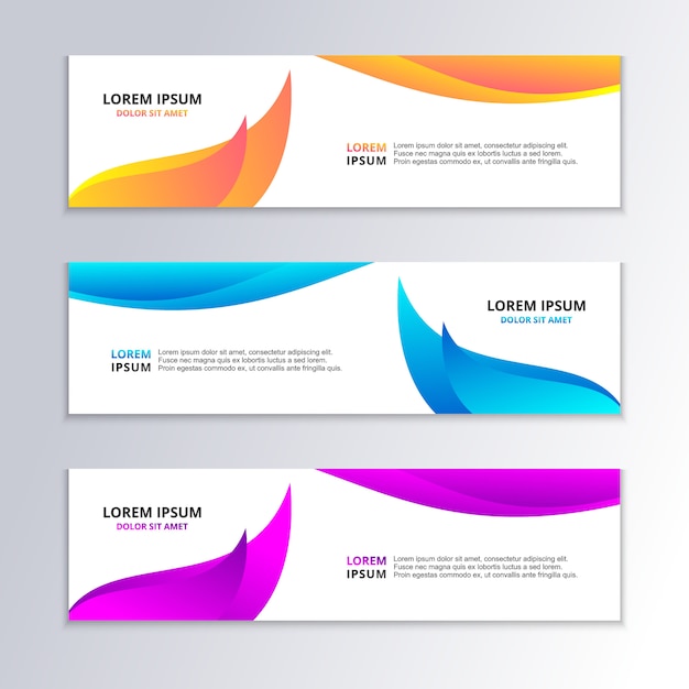 Business banner template