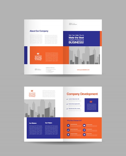 Business Bi-fold Brochure 