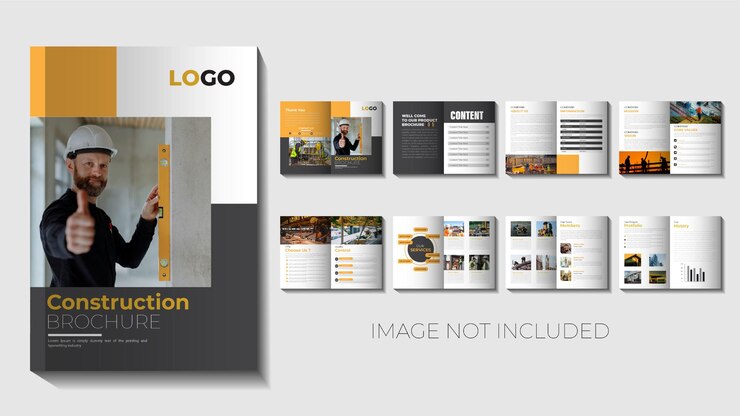 Business Bifold Company Profile Brochure Template