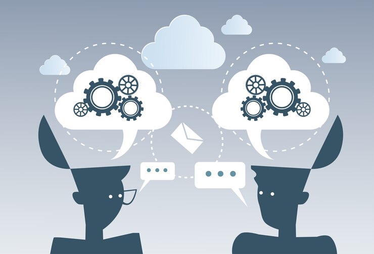 Vector business brainstorming 