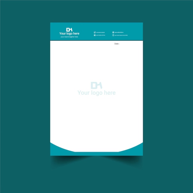 business brand minimal pad design