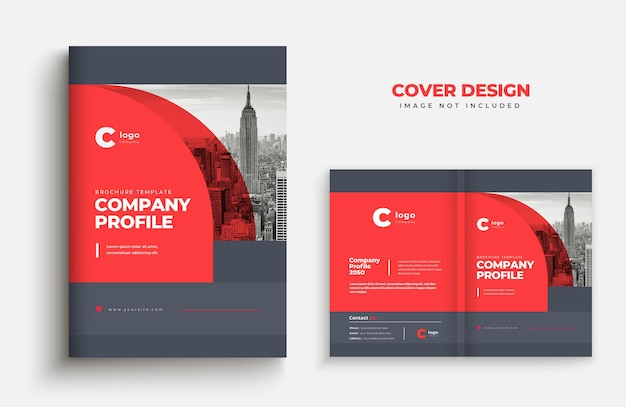 Business brochure cover design company profile template cover of book cover design