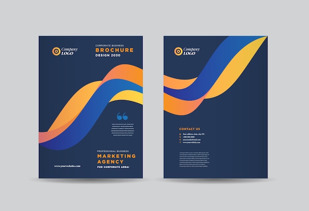 Дизайн обложки бизнес брошюры
