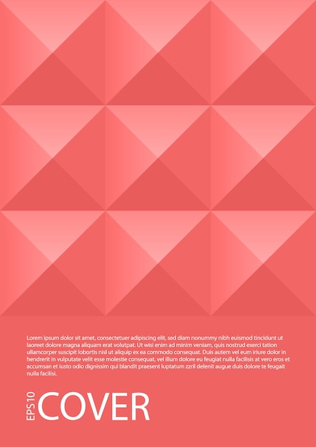 Образец графического дизайна макета бизнес-брошюры Memphis st