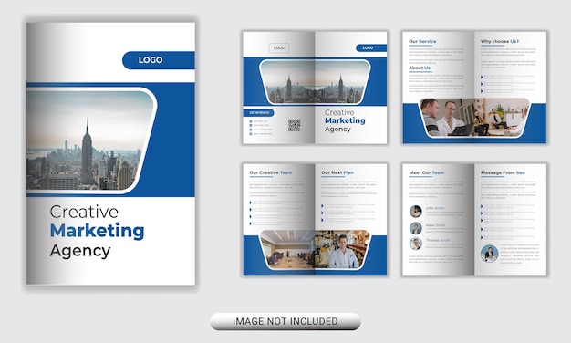 Vector business brochure design x business booklet template