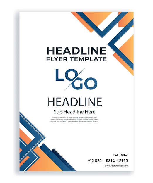 business brochure template design with headline vector leaflet presentation book cover templates