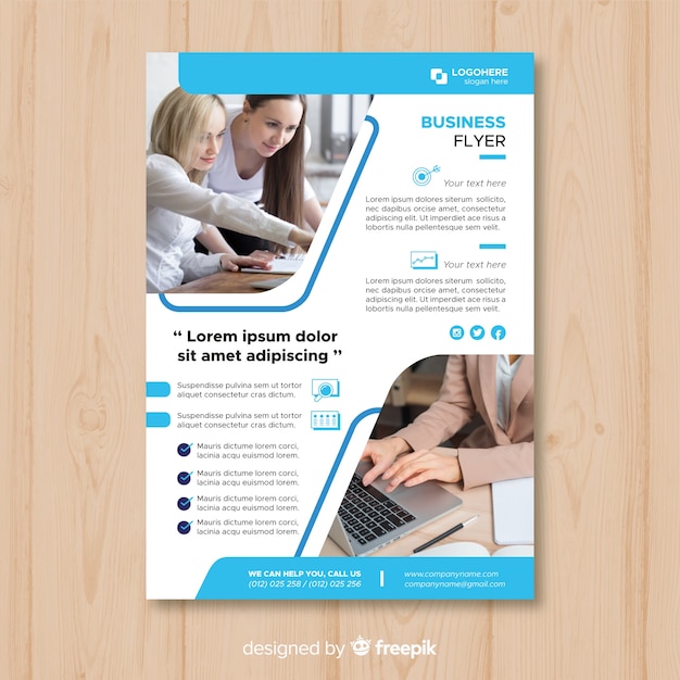 Business brochure template