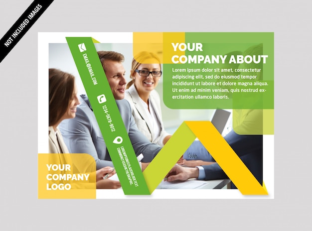 Vector business brochure