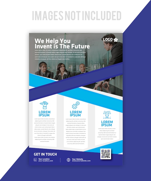 Vector business brochure