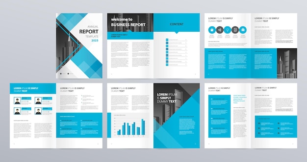 business brochures template layout design