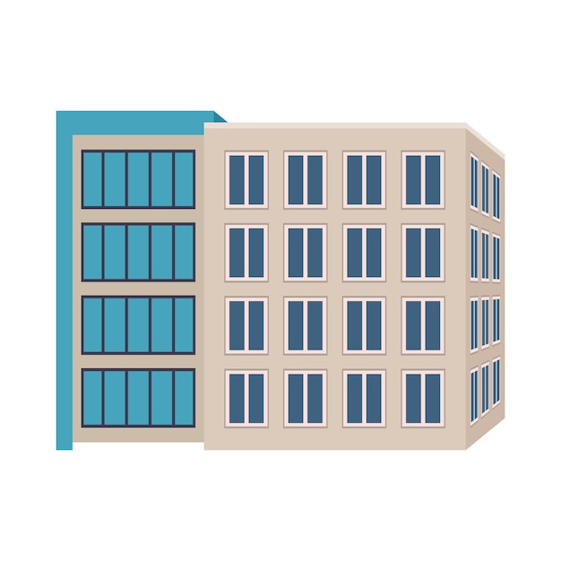 Business building icon