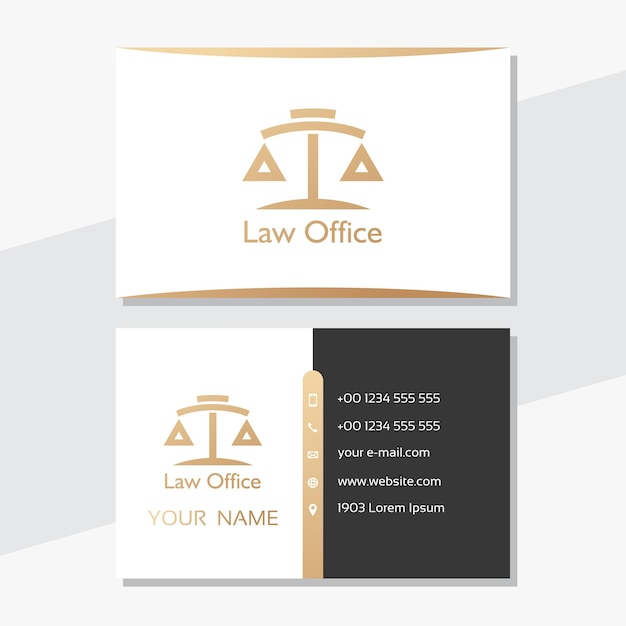 Vector business card a6 brand symbol design graphic minimalistlogo