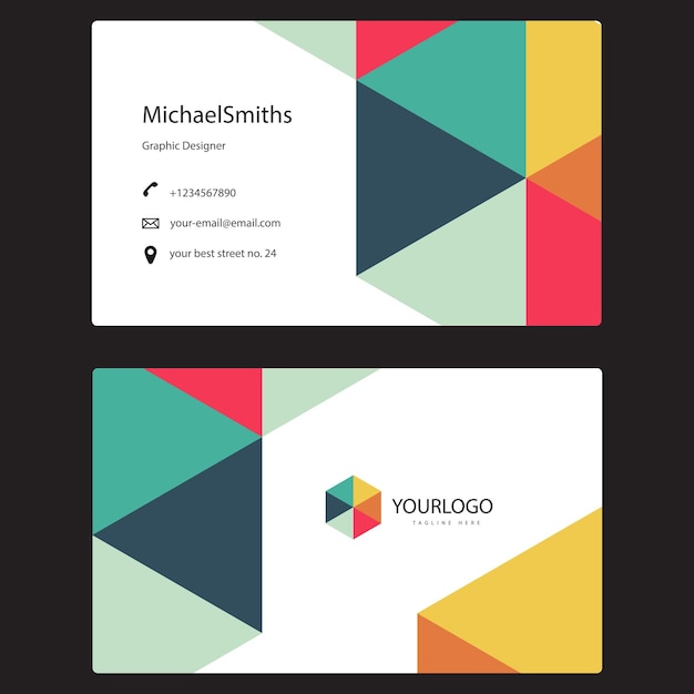 business card banner