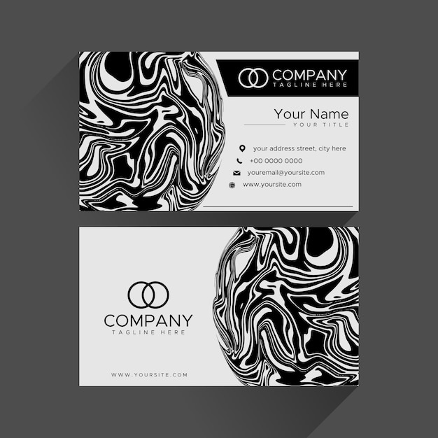 Vector a business card for company called company.