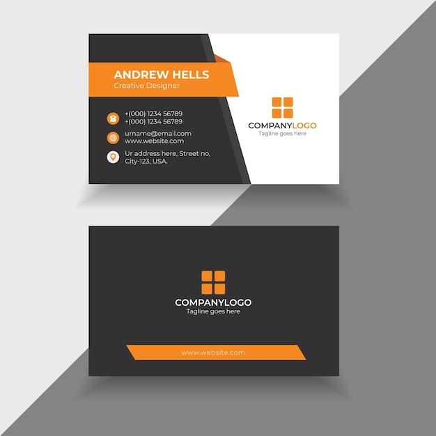 A business card for a company called compaq.