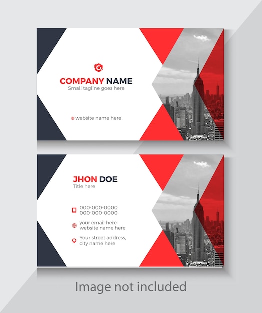 Vector a business card for a company called hanh.