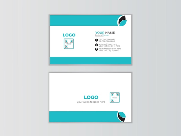 Business card for a company called logo