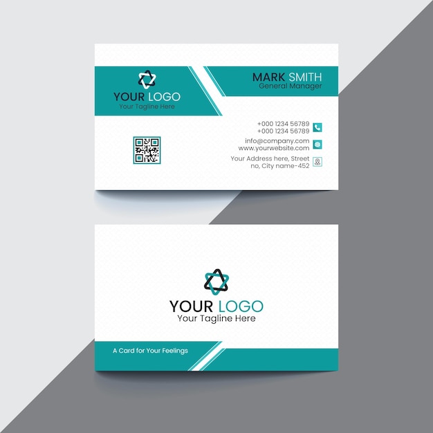 A business card for a company called your logo.