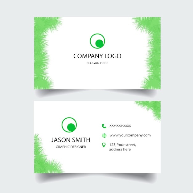 A business card for company logo is made by steve smith.