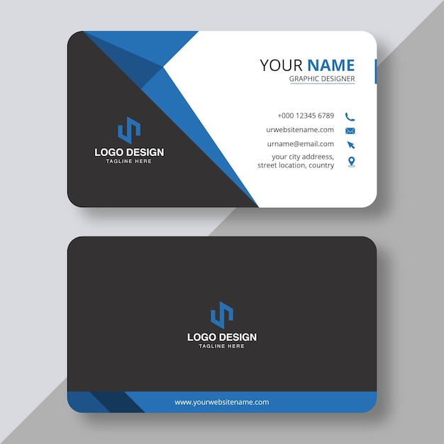 Business Card Creative and Clean Modern Business Card Template