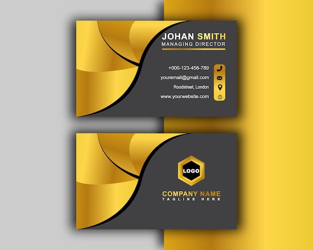 Vector business card design by the jones company