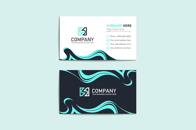 business card design for corporate your business