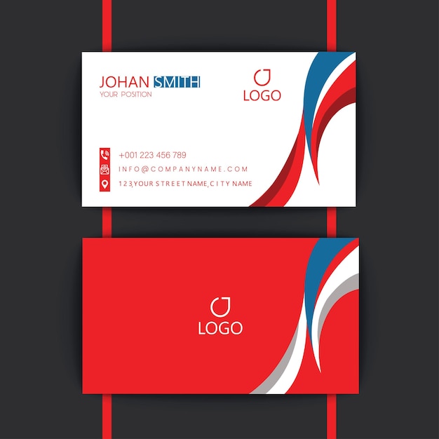 Business Card Design Creative professional modern visiting card