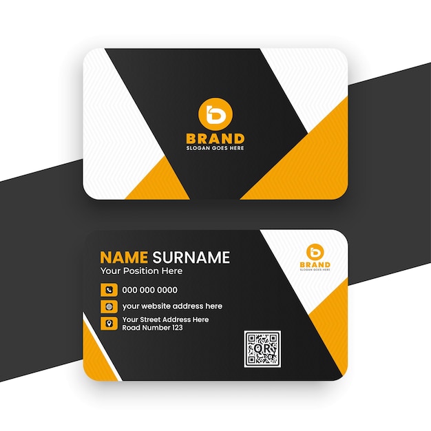 Business card design template 3