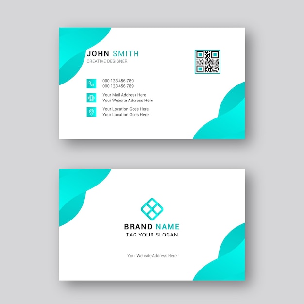 Business Card Design Template Modern And Creative Business Card Design or Minimal Business Card