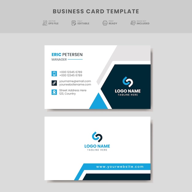 business card design template