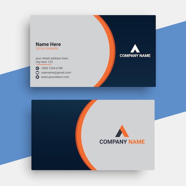 Business Card Design Template