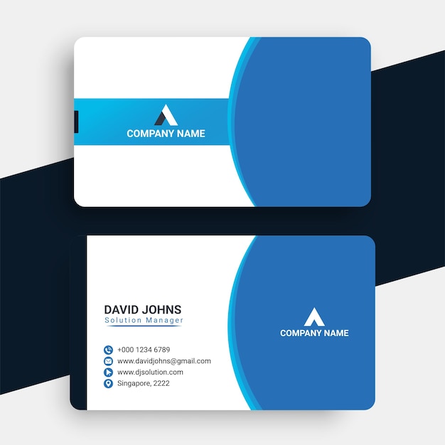 Business Card Design Template