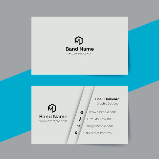 business card design template