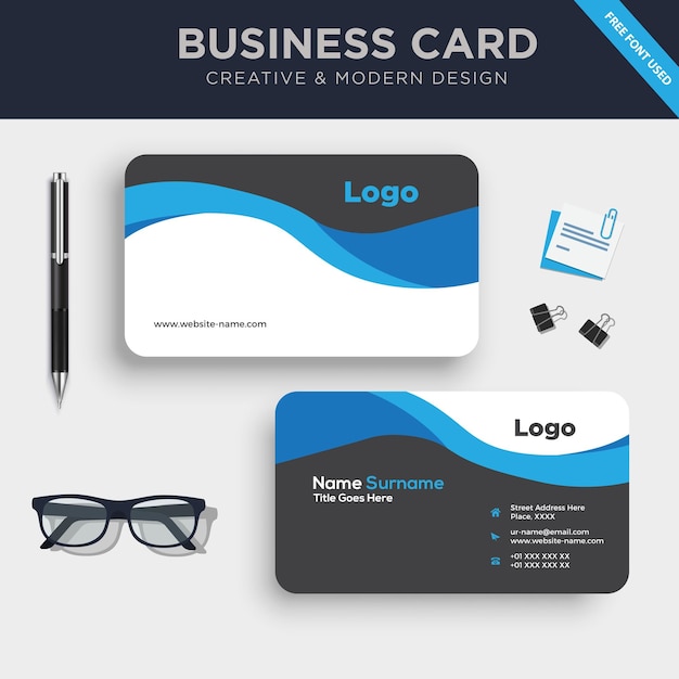 Business Card Design Template